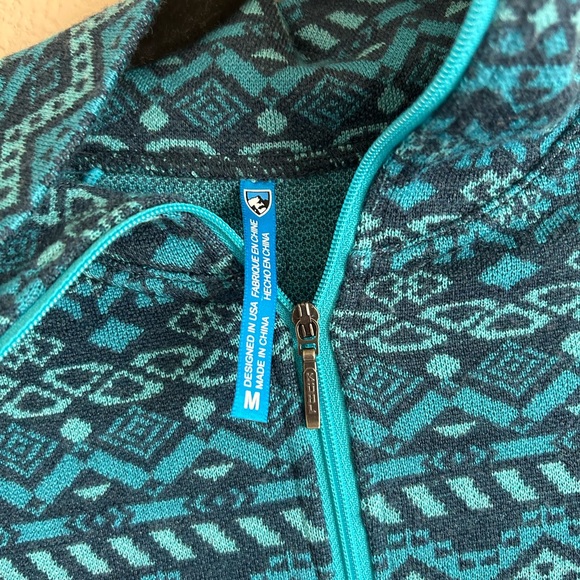 Kuhl blue jacket 3 quarter zip - Picture 2 of 3